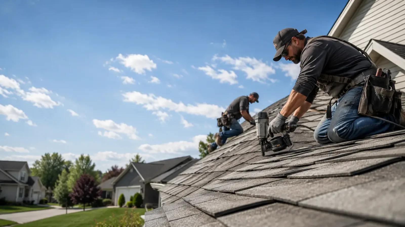 Storm Damage Roof Repair in Lorraine, KS near me